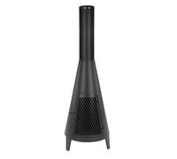 MaxxGarden Brasero Atlanta Ø40×119 cm - Cheminée de Jardin - Cheminée d’extérieur - Poêle de Jardin au Bois - Noir
