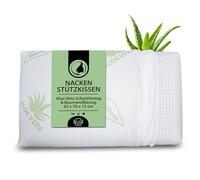 MaxxGoods Oreiller orthopédique 42x70x15 cm en Mousse Visco Gel - Housse Aloe Vera + Doublure Coton - Coussin Ergonomique pour dormeurs latéraux - Soutien Cervical