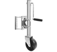 MAXXHAUL 70148 Cric de remorque avec Roue Unique 25,4 cm - Capacité de 453,6 kg