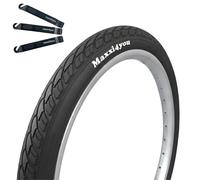Maxxi4you 1 pneu de vélo HY-159 noir 47-406 (20 x 1,75) avec démonte-pneu maxxi4you