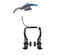maxxi4you Shimano Alivio BR-T4000 V-Brake (roue arrière) - Noir avec brosse à chaîne de vélo