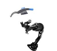 maxxi4you Shimano Alivio RD-M3100 Dérailleur arrière 9 vitesses avec brosse à chaîne de vélo