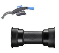maxxi4you Shimano BB-RS500-PB Road Press-Fit Boîtier de pédalier de vélo Ø 41 mm/86,5 mm avec brosse à chaîne de vélo