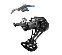 maxxi4you Shimano Deore RD-M5100-SGS Dérailleur arrière 11 vitesses avec brosse à chaîne de vélo