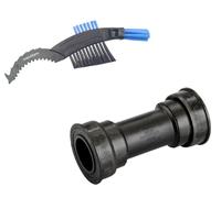 maxxi4you Shimano SM-BB92-41B Press-Fit Boîtier de pédalier de vélo avec brosse à chaîne de vélo Ø 41 mm/86,5 mm