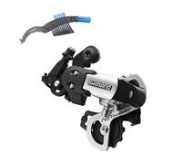 maxxi4you Shimano Tourney RD-FT35 Dérailleur arrière 6/7 vitesses montage direct avec brosse à chaîne de vélo