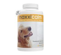 maxxipaws - maxxicalm - calmant Naturel pour Chien - sans Somnolence - 120 Savoureux comprimés