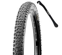 Maxxis Aggressor Pneu de VTT - 27,5 x 2,30, 58-584, double, EXO, sans chambre à air, ensemble avec levier de pneu Cycle Crew