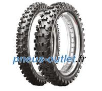 Maxxis Pneu arrière Maxxcross MX-ST M7332 90/100-14 49M NHS TT tout-terrain Argenté