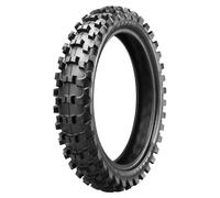 Maxxis Pneu arrière Maxxcross MX-ST M7332 90/100-14 49M NHS TT tout-terrain Argenté