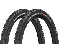 Maxxis Set 2 Pneus Souples Highroller II 3C MaxxTerra EXO Protection TR 27,5" noir 27.5x2.3