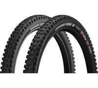 Maxxis Set de 2 Pneus Souples Minion DHF/DHR II 3C MaxxTerra EXO WT TR 27,5" noir 27.5x2.5 / 27.5x2.4