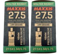 Maxxis WELTERWEIGHT - 27.5x1.50/1.75 - Presta 48mm Chambre à air Noir