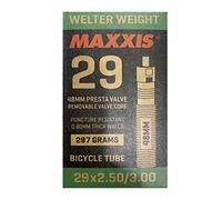 Maxxis WelterWeight Plus Tuyau de vélo Noir 29 x 2,50-3,00 Presta/FV 48 mm