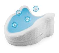 MAXXMEE Coussin de positionnement latéral | Oreiller en Mousse à mémoire de Forme | avec Couche de Gel rafraîchissant et Haute respirabilité | avec Housse Amovible [Lavable à 30 °C]