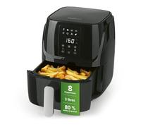 MAXXMEE Friteuse numérique à air chaud 3 l | Combinaison - Four à air chaud, grill et friteuse | 8 programmes programmés et fonction minuterie | Frire, griller, cuire, décongeler, chauffer et garder