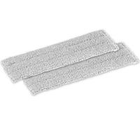 MAXXMEE serpillière de rechange Lot de 2 serpillières Système d'essuyage Flat-Mopp Durable performant Microfibres Lavable jusqu'à 40°C 2x chiffons microfibres Essuie-sols en spray