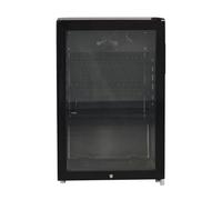 Maxxo BC118L-C vitrine réfrigérée pour boissons volume 118 l, éclairage LED, serrure, classe énergétique C, serrure de sécurité, noir