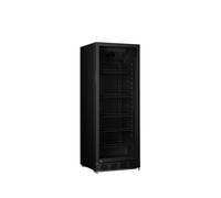 Maxxo BC358L-C vitrine réfrigérée pour boissons volume 358 l, éclairage LED, serrure, classe énergétique C, serrure de sécurité, noir