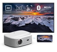 Maxxo LED800 projecteur Full HD – 700 ANSI lumens, HDR10, compatibilité 4K, WiFi, Bluetooth, Netflix, Dolby Audio, blanc