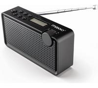 Maxxo Pb01 Mini Radio Dab Dab+ Et Fm Usb Jack 3,5 Mm Portable Avec Batterie Intégrée Et Écran Lcd