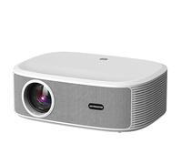 Maxxo Projecteur LED800, 700 ANSI lumens, Full HD 1080P, support 4K, 5000:1, autofocus, 5G WiFi, Bluetooth, Dolby Audio, Netflix certifié, YouTube, Prime Video, Linux (Blanc)