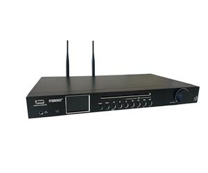 Maxxo TR04CD Hi-FI Tuner, Radio Numérique avec Dab+, FM, Radio Internet, Lecteur CD, Bluetooth, Wi-FI, Spotify, USB, UPnP, RDS, écran Couleur 2,4", réveil, télécommande - Noir