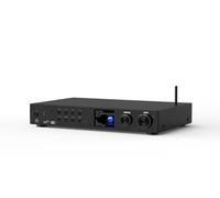 Maxxo TR05 tuner Hi-Fi radio Internet, DAB+, FM, Bluetooth, Wi-Fi, écran couleur 3,2", USB, DLNA, application, Spotify, RCA, Toslink