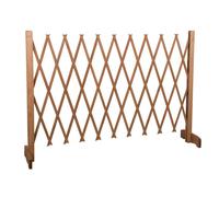Barrière de sécurité en bois - Extensible 30 à 90 cm - Hauteur 90 cm - Pour chien