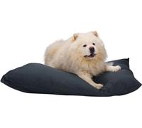 maxxpro lit pour chien coussin pour chien 120 x 80 cm - lit pour grand chien - couverture pour chien avec fermeture éclair - polyester et microfibre - anthracite