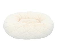 maxxpro Panier Chien/ Chat Coussin Pouf Lit Moulleux Lavable Ø46cm Beige