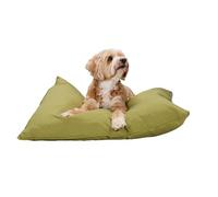 maxxpro Panier pour Chien - Coussin pour Chien 60 x 80 cm - Lit pour Chien - Coussin Chien avec Fermeture Éclair - Polyester et Microfibre - Grün