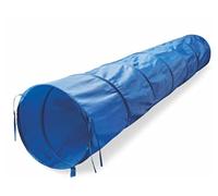 maxxpro Tunnel pour Agility Chien - Tunnel Chien avec Piquets de Terre - 2M - Bleu