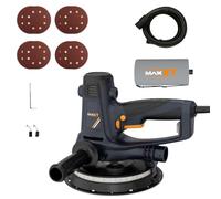 MAXXT 810W Ponceuse à main pour cloisons sèches, électrique, pour murs, vitesse variable 1500-2800RPM, aspiration réglable, ponçage grossier et fin, auto-extraction de la poussière