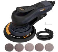 MAXXT Ponceuse Excentrique Sans Fil 2,5mm Brushless 230V avec Câblage à Trois Conducteurs - Une Ponceuse Électrique Polyvalente à Vitesse Variable