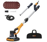 MAXXT Ponceuse pour cloison sèche, tête 180°, bras d'aspiration télescopique, 5 niveaux