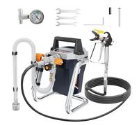 MAXXT Pulvérisateur de Peinture Airless Électrique 1300W, Pistolet de Pulvérisation pour Clôtures, Jardin, Meubles, Murs et Portes, Bricolage DIY