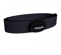 MAXXUS® Cardiofréquencemètre HRM 5.1, Bluetooth, Ant+ et 5,3 kHz | Compatible Polar, Garmin, Strava, Zwift et TomTom, ceinture jusqu’à 165 cm et pile CR2032 remplaçable