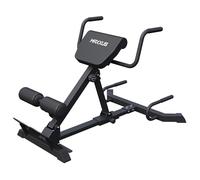 MAXXUS® Chaise Romaine 7en1, Pliable, Réglable, Max 150 kg | Banc hyperextension en acier avec coussins épais réglables, pour dos, abdominaux, dips, pompes et flexions latérales