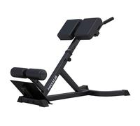 MAXXUS Hyperextension Appareil de musculation du dos réglable jusqu'à 150/180 kg avec fixation des jambes, poignées d'appui, banc romain, banc d'entraînement multifonction