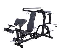 Maxxus Kraftstation 6.0 Banc de Musculation Multifonction - Ergonomique et Design - Banc d ‘Exercices Fitness Pivotant - Dossier Réglable - Développés, Tractions, Squats, Curls Jambes et Biceps - Charge 150kg