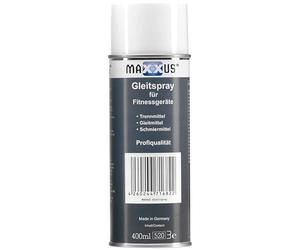MAXXUS Spray Lubrifiant Silicone - 400 ml, Haute Qualité, sans Graisse, Anti-Corrosif, Antistatique, Résistant aux -50°C à +250°C - Spray Antirouille, Dégrippant Lubrifiant, pour Appareils Fitness