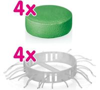 maxxworld Fée d'écoulement Pierre odorante Set douche 8 pièces 50g vert pomme-citron