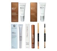 MAXYMOVA Kit de laminage des sourcils avec cystéamine Step 1 et Step 2 - Ensemble professionnel complet avec revitalisant réparateur et gel transparent - Jusqu'à 25 traitements