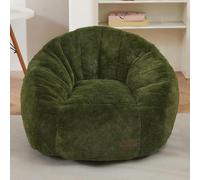 MAXYOYO Pouf pour enfants, canapé en forme de coquillage pour garçons et filles, pouf pour tout-petits, canapé de sol doux en fausse fourrure pour jeux et chambre d'enfant