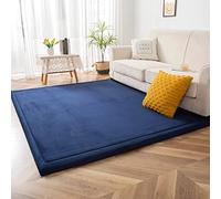 MAXYOYO Tapis de jeu pour bébé, 3 cm d'épaisseur, tapis rembourré doux en mousse à mémoire de forme avec dos antidérapant, tatami japonais de 1,5 x 2,1 m, salon pour enfants, tout-petits, crèches