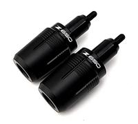 MAXZIZ 2 pièces for Kawasaki Z650 Z 650 Z650RS Z650 2017-2023 2022 Moto Accessoires Cadre curseurs Protection Contre Les Chutes Crash protecteurs (Color : Black)