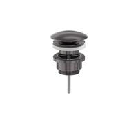 MAY Accessoires Bonde design always open Noir carbone brossé PVD 6804606