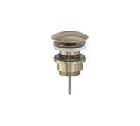 MAY Accessoires Bonde design toujours ouverte Laiton brossé or mat PVD 6804604