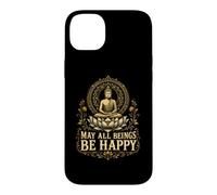 May All Beings Find Joy Bouddhiste Méditation Compassion Cadeau Coque pour iPhone 14 Plus
